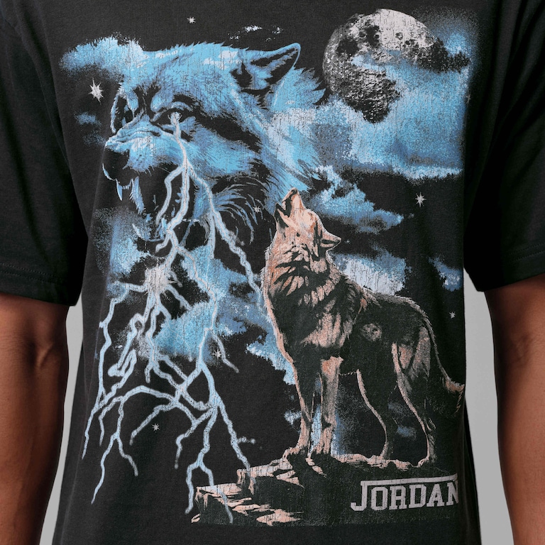 Camiseta Jordan Howl Graphic Masculina - Foto 4