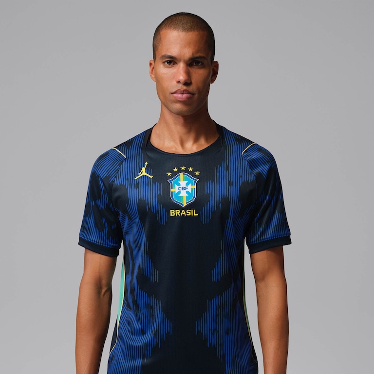 Camisa Brasil Jordan II 2026/27 Torcedor Pro Masculina - Foto 1