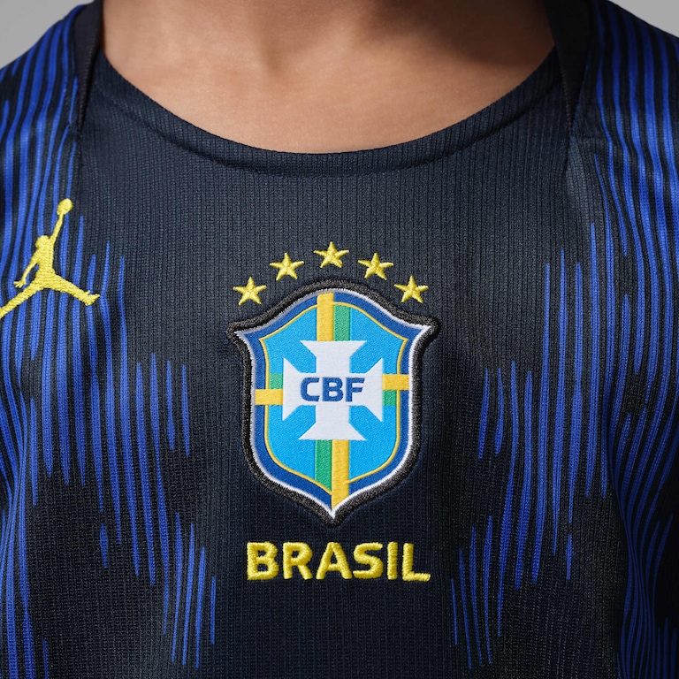 Camisa Brasil Jordan II 2026/27 Torcedor Pro Criança - Foto 4