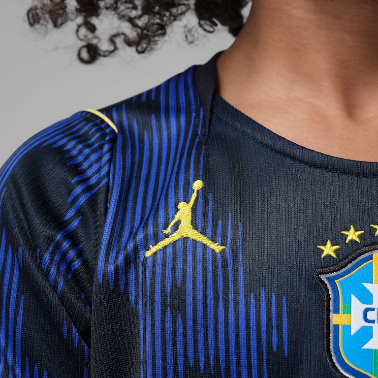 Camisa Brasil Jordan II 2026/27 Torcedor Pro Criança - Foto 5