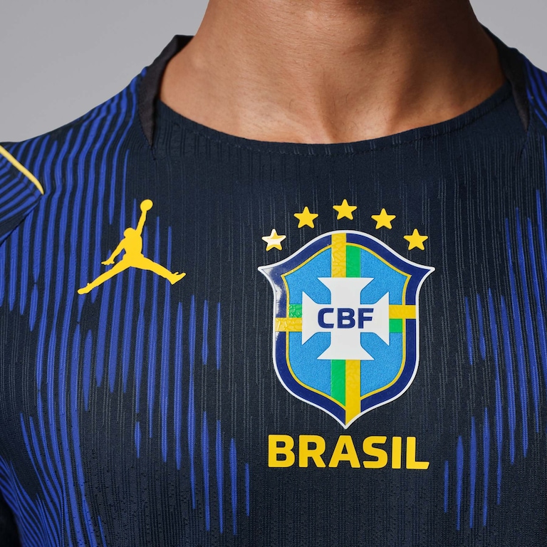 Camisa Brasil Jordan II 2026/27 Jogador Masculina - Foto 4