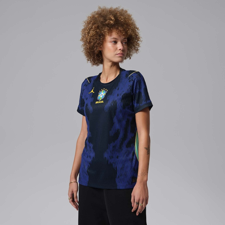 Camisa Brasil Jordan II 2026/27 Jogadora Feminina - Foto 1