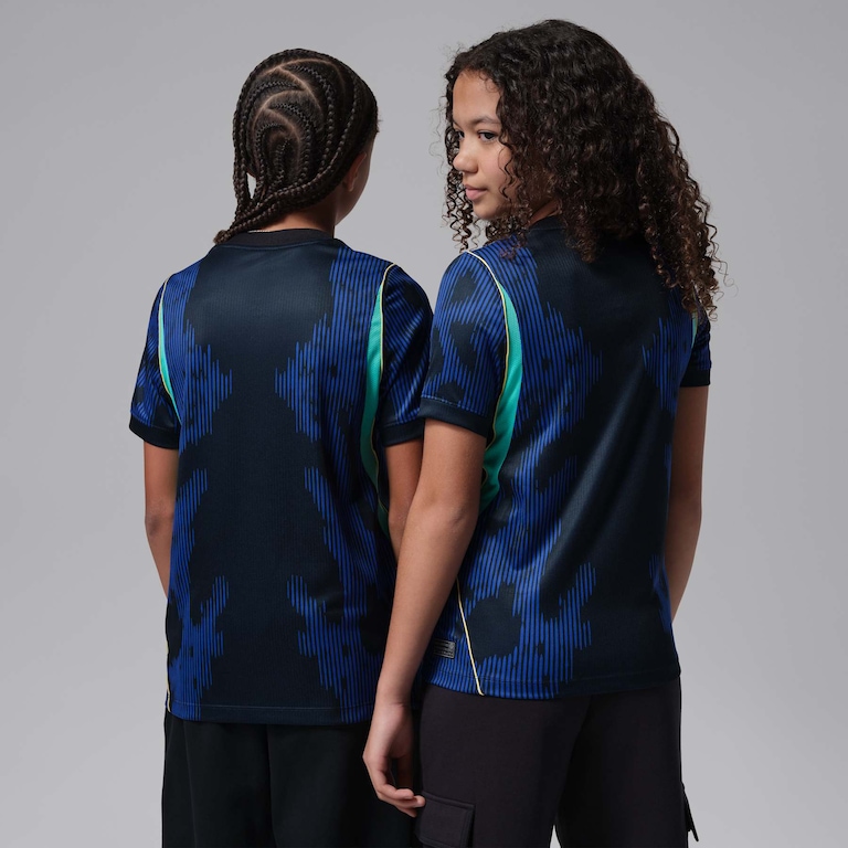 Camisa Brasil Jordan II 2026/27 Torcedor Pro Infantil - Foto 2