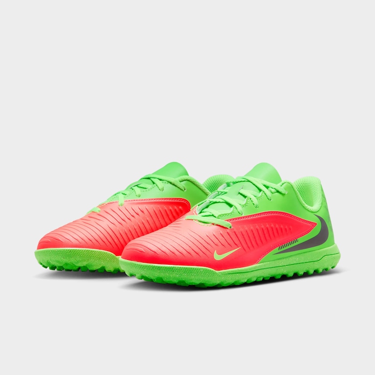 Chuteira Society Nike Phantom 6 Club Low Infantil - Foto 5