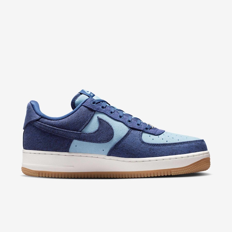 Tênis Nike Air Force 1 '07 LV8 Denim Masculino - Foto 3