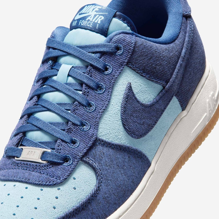 Tênis Nike Air Force 1 '07 LV8 Denim Masculino - Foto 7