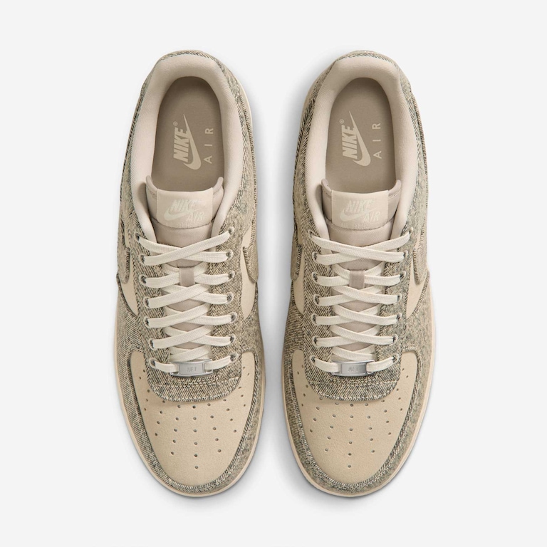 Tênis Nike Air Force 1 '07 LV8 Denim Masculino - Foto 4