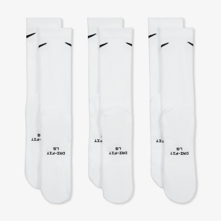 Meia Nike Everyday Elevated Crew (3 Pares) Unissex - Foto 3