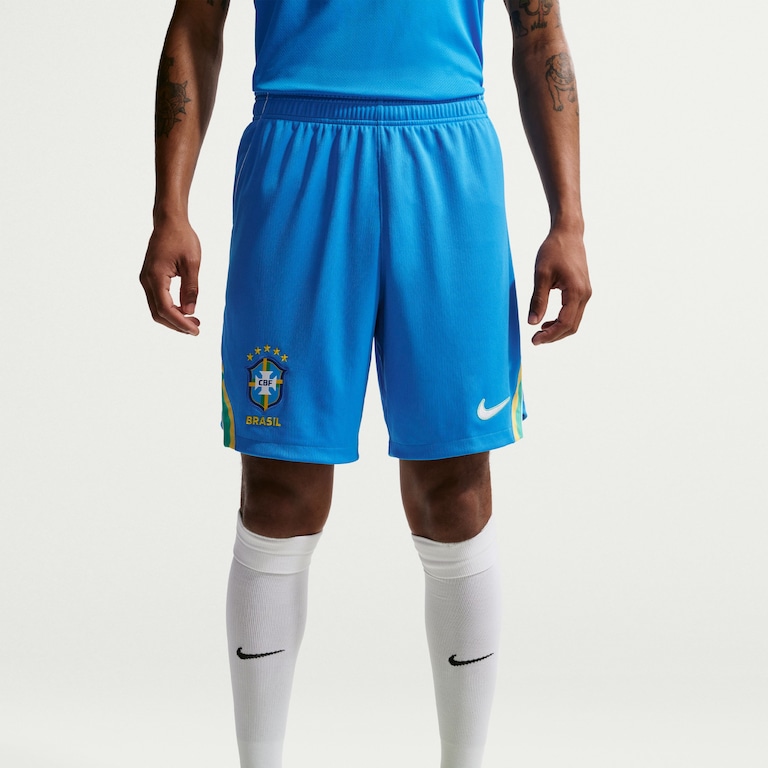 Shorts Brasil Nike I 2026/27 Torcedor Pro Masculino - Foto 4