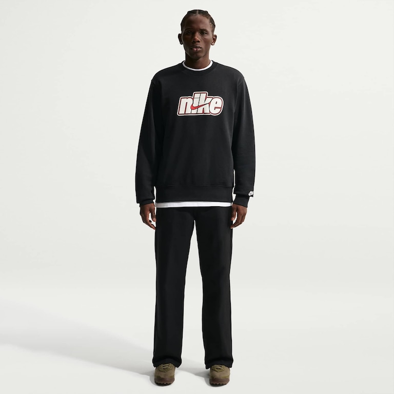 Blusão Nike Club Crew Futebol Masculino - Foto 4