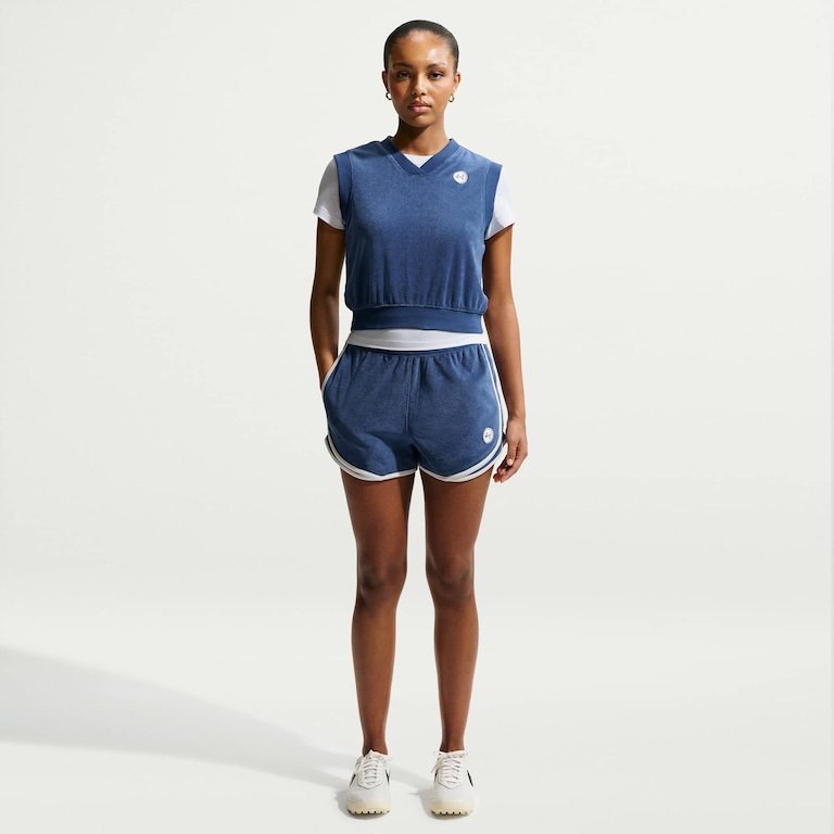 Shorts Nike Sportswear Chill Terry Feminino - Foto 1