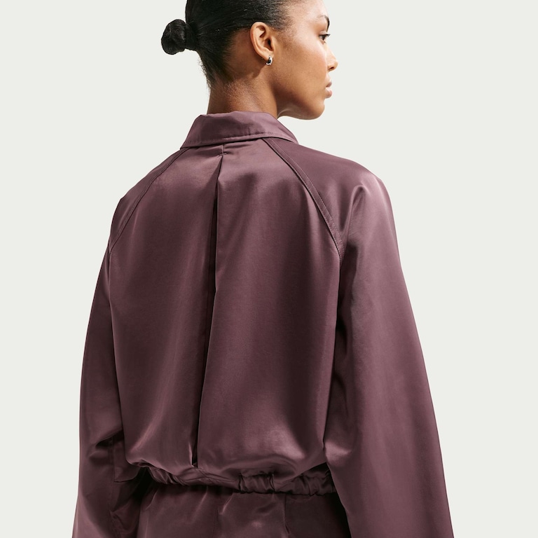 Jaqueta Nike Sportswear Satin Oversized Feminina - Foto 2