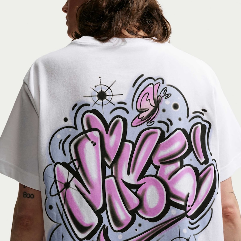 Camiseta Nike Sportswear Classic Airbrush Feminina - Foto 2