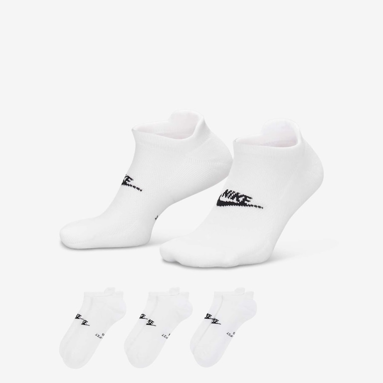 Meia Nike Everyday Elevate (3 Pares) Unissex - Foto 1