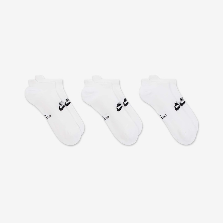 Meia Nike Everyday Elevate (3 Pares) Unissex - Foto 3