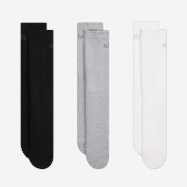 Meia Nike Everyday Elevate (3 Pares) Unissex - Foto 2