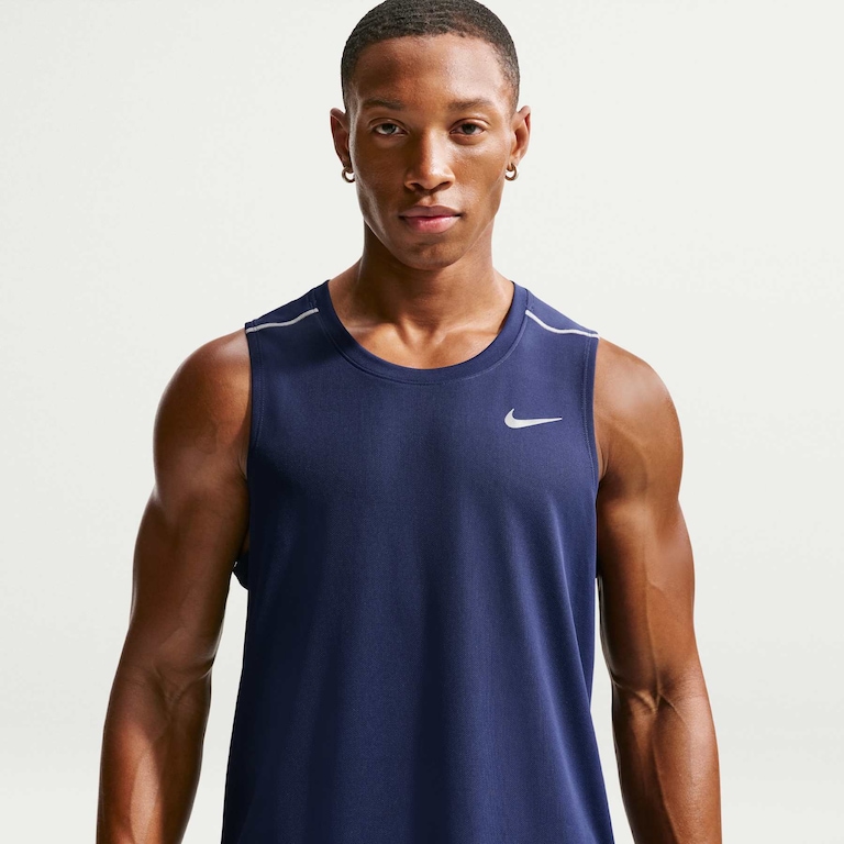 Regata Dri-FIT Nike Miler Masculina - Foto 1