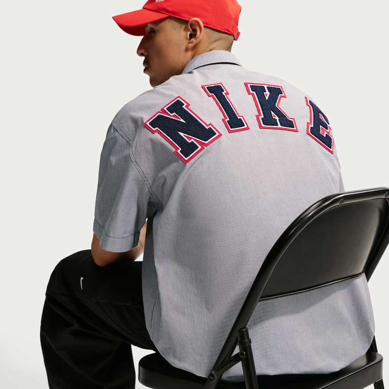 Camisa Nike Button Down Top Masculina - Foto 3