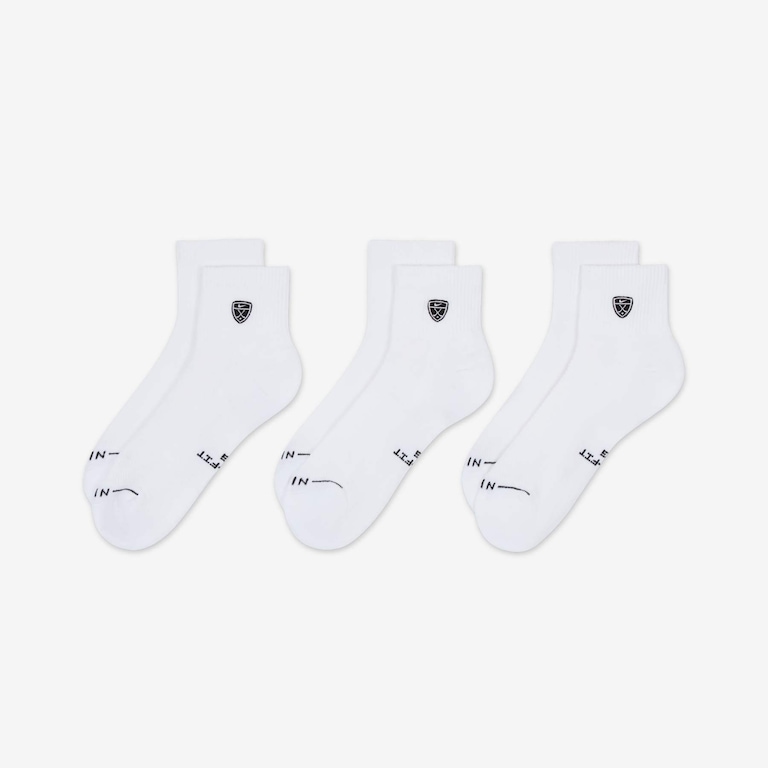 Meia Nike Everyday Elevated Golf (3 Pares) Unissex - Foto 2