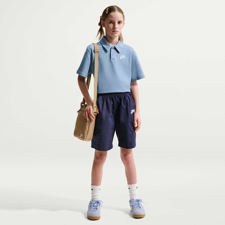 Camisa Polo Nike Sportswear Club Knit Infantil - Foto 6