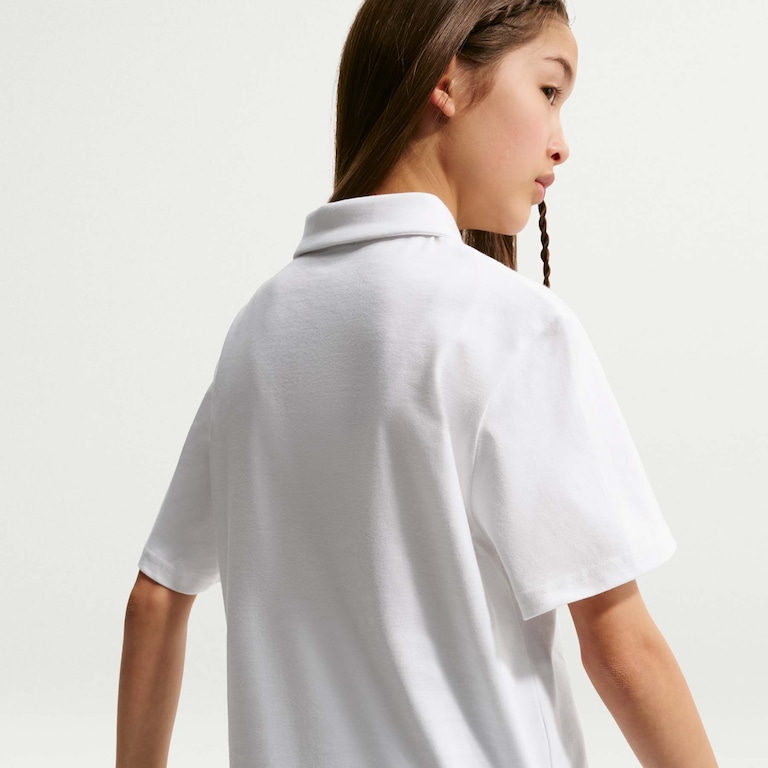 Camisa Polo Nike Sportswear Club Knit Infantil - Foto 4