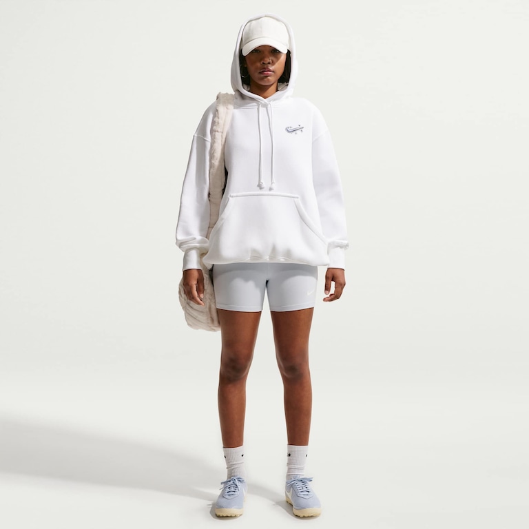 Blusão Nike Sportswear Phoenix Fleece Oversized Airbrush Feminino - Foto 4