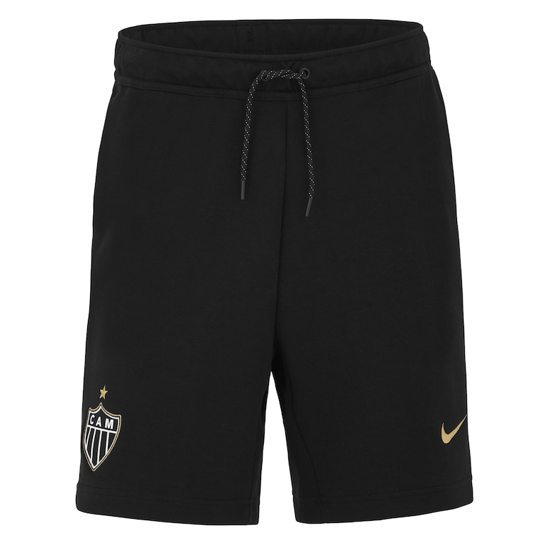 Shorts Atlético Mineiro Nike Sportswear Tech Fleece Masculino - Foto 1