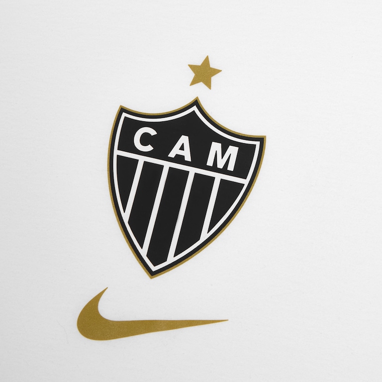 Camiseta Atlético Mineiro Nike Crest Masculina - Foto 4