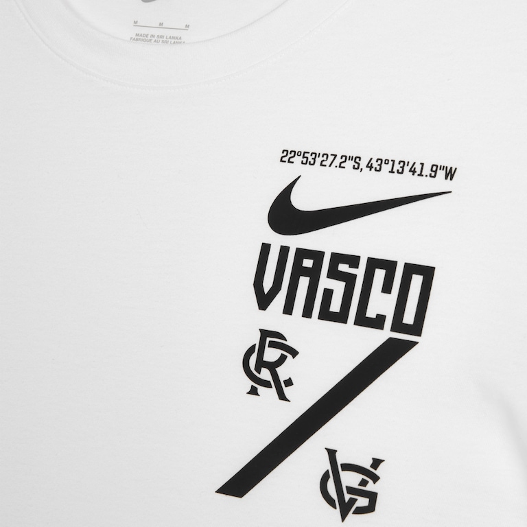 Camiseta Vasco Nike Crest Masculina - Foto 4