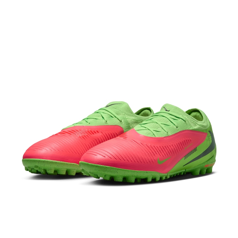 Chuteira Society Nike ReactX Phantom Pro Low - Foto 5