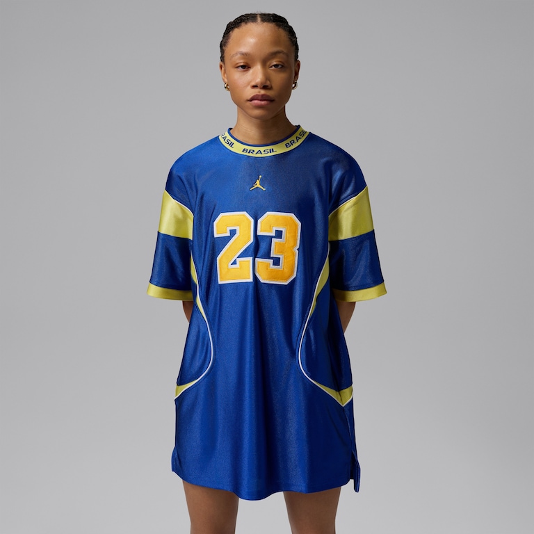 Vestido Brasil Jordan Brooklyn Feminino - Foto 1