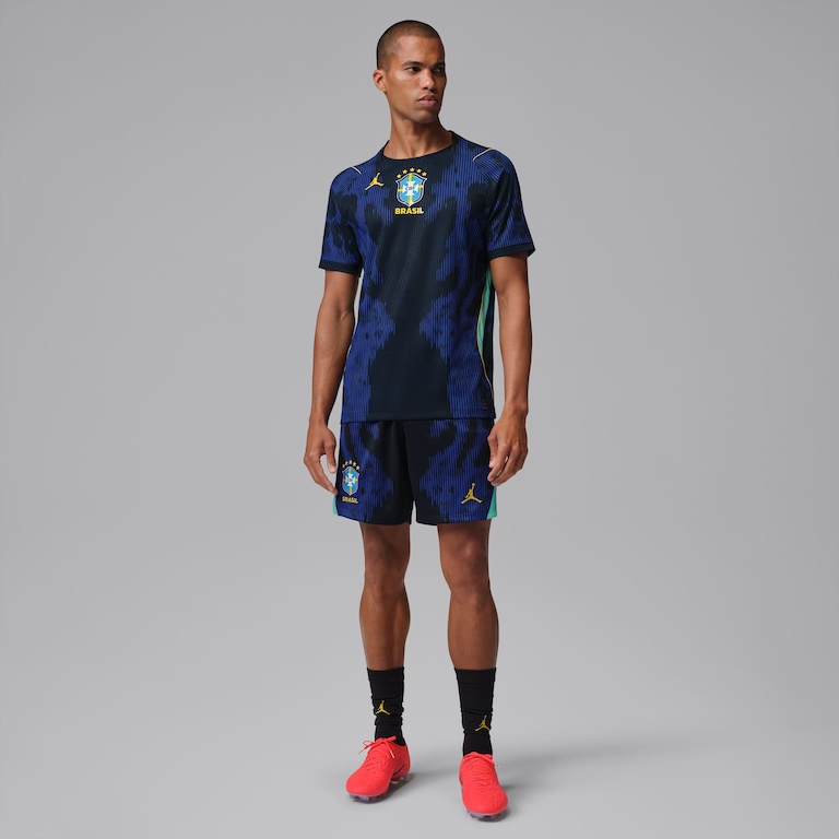 Shorts Brasil Jordan II 2026/27 Torcedor Pro Masculino - Foto 7