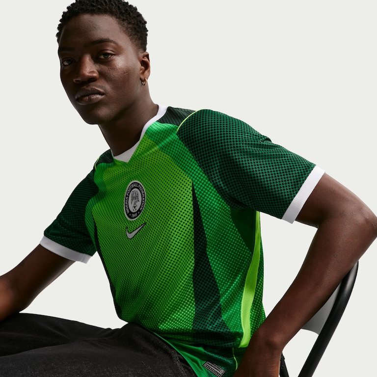 Camisa Nigéria Nike I 2026/27 Torcedor Pro Masculina - Foto 2