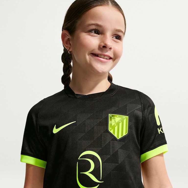 Camisa Atlético de Madrid Nike II 2026/27 Torcedor Pro Infantil - Foto 2