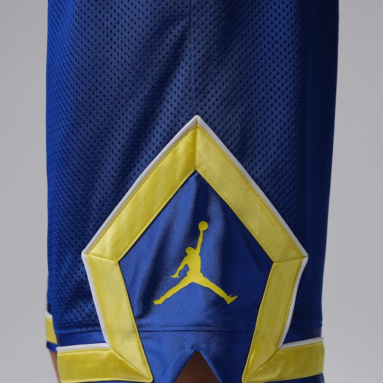 Shorts Brasil Jordan Mesh Diamond Masculino - Foto 7