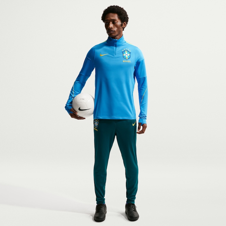 Calça Brasil Dri-FIT Nike Academy Pro Masculina - Foto 3