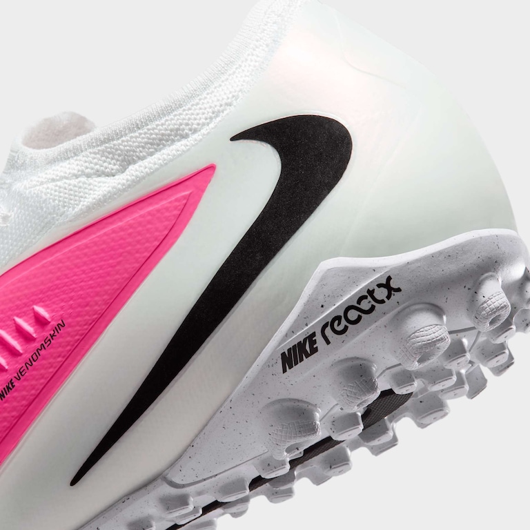 Chuteira Society Nike ReactX Phantom 6 Pro Low - Foto 9