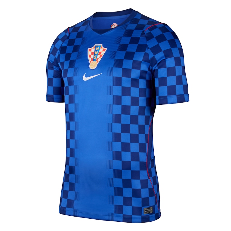 Camisa Croácia Nike II 2026/27 Torcedor Pro Masculina - Foto 1