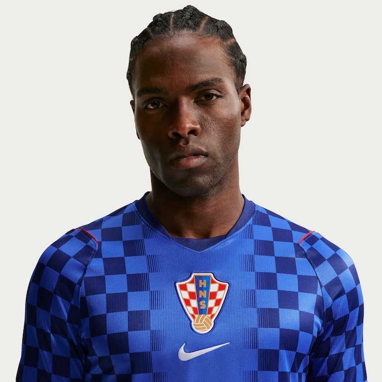 Camisa Croácia Nike II 2026/27 Torcedor Pro Masculina - Foto 3