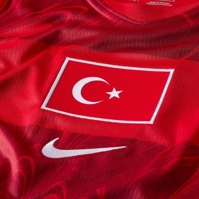 Camisa Turquia Nike I 2026/27 Torcedor Pro Masculina - Foto 3