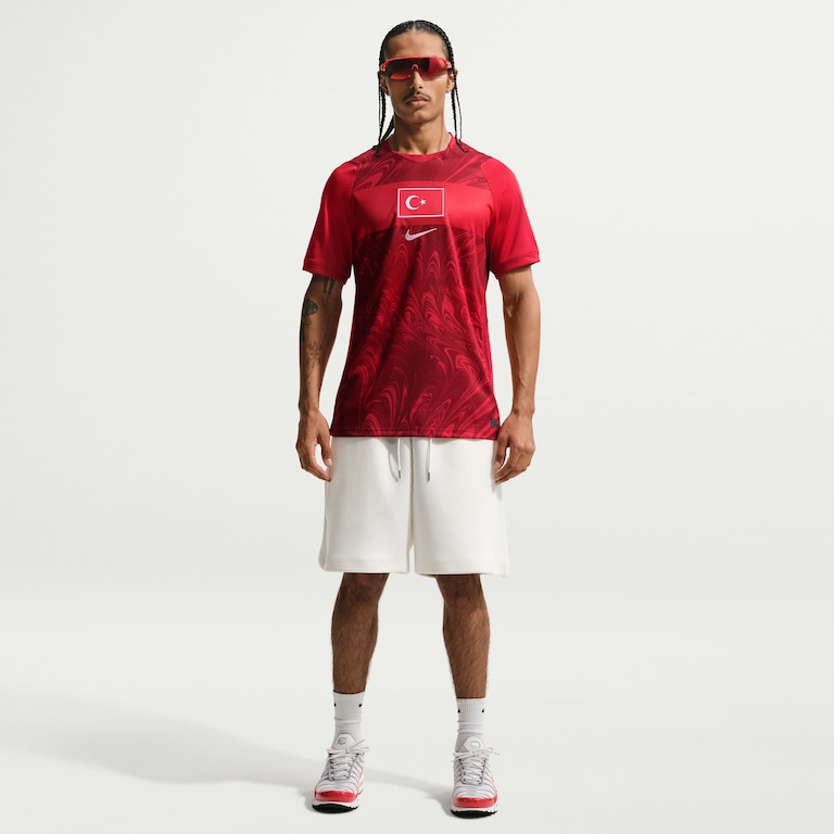 Camisa Turquia Nike I 2026/27 Torcedor Pro Masculina - Foto 4