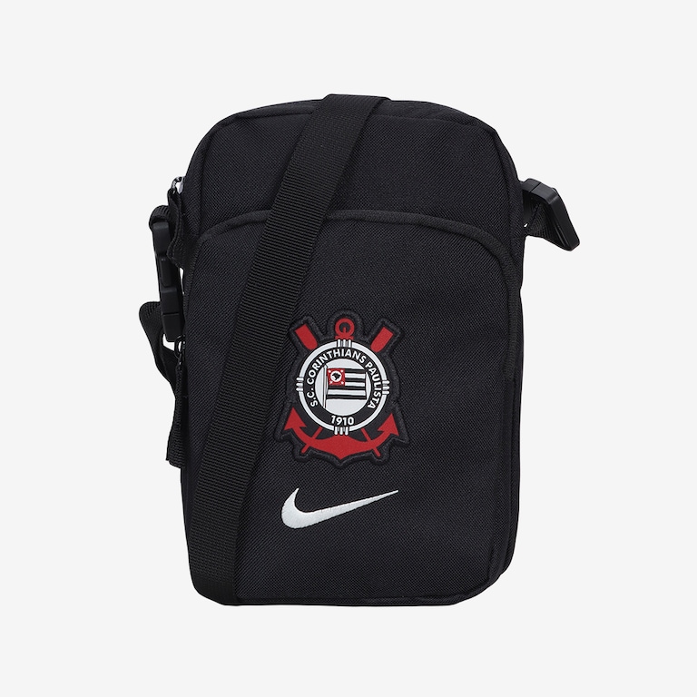 Bolsa Transversal Corinthians Nike Heritage Unissex - Foto 1