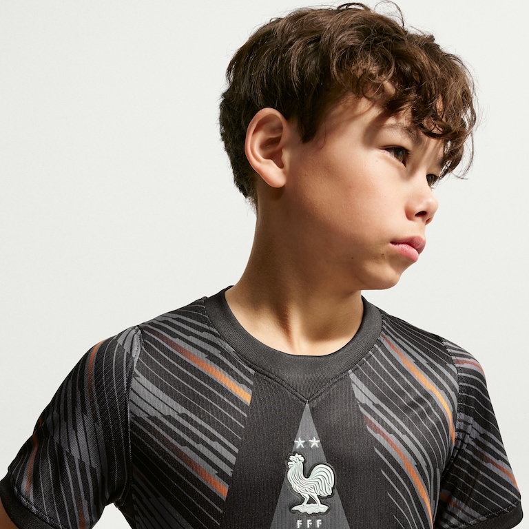 Camisa de Goleiro França Nike I 2026/27 Torcedor Pro Infantil - Foto 3