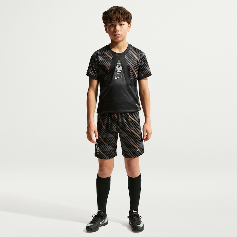 Camisa de Goleiro França Nike I 2026/27 Torcedor Pro Infantil - Foto 4