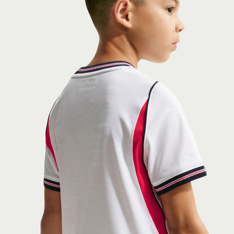 Camisa Inglaterra Nike I 2026/27 Torcedor Pro Infantil - Foto 7