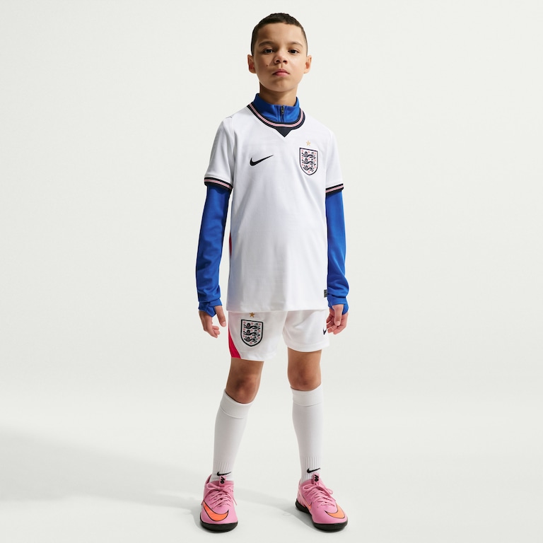 Camisa Inglaterra Nike I 2026/27 Torcedor Pro Infantil - Foto 8