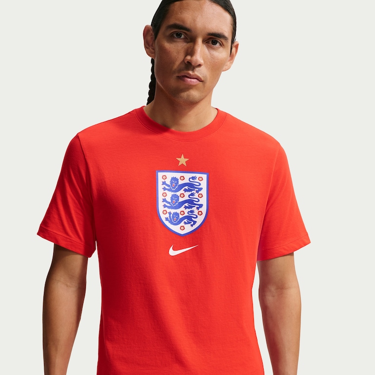 Camiseta Inglaterra Nike Crest Masculina - Foto 1
