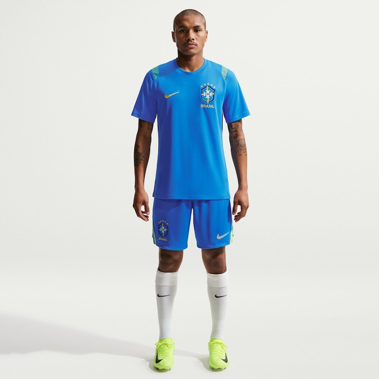 Camiseta Brasil Dri-FIT Nike Academy Pro Masculina - Foto 5