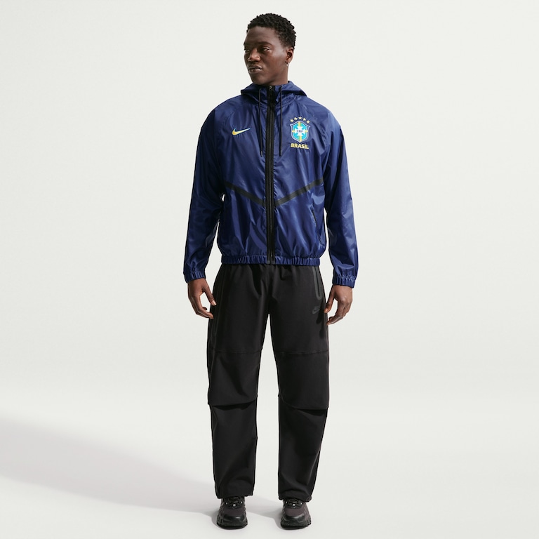 Jaqueta Brasil Dri-FIT Nike Knit Hino Masculina - Foto 6