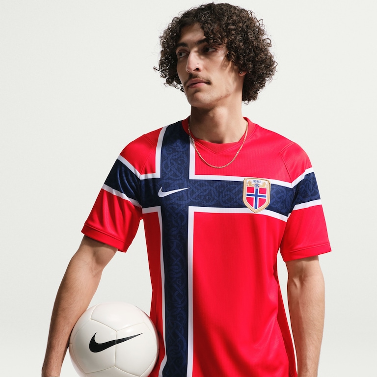 Camisa Noruega Nike I 2026/27 Torcedor Pro Masculina - Foto 2